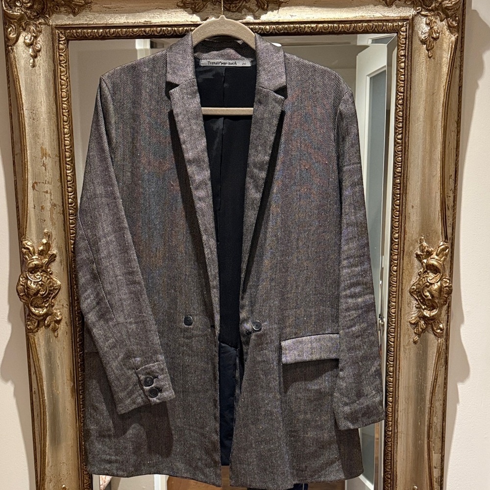 Transit par such Gray Blazer size 2